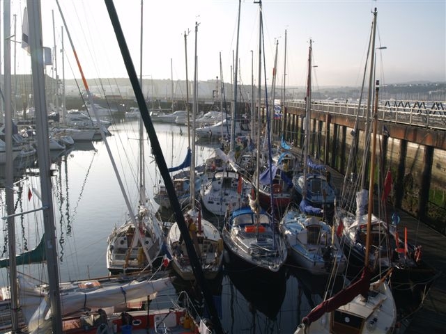 The Jester Challenge fleet at dawn